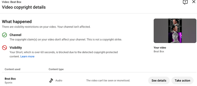 YouTube Copyright-protected Content